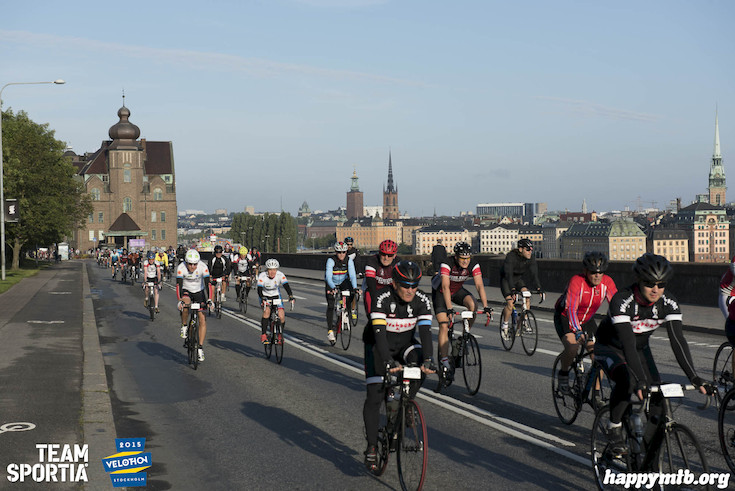 Bild från Velothon Stockholm 2015 - 165km