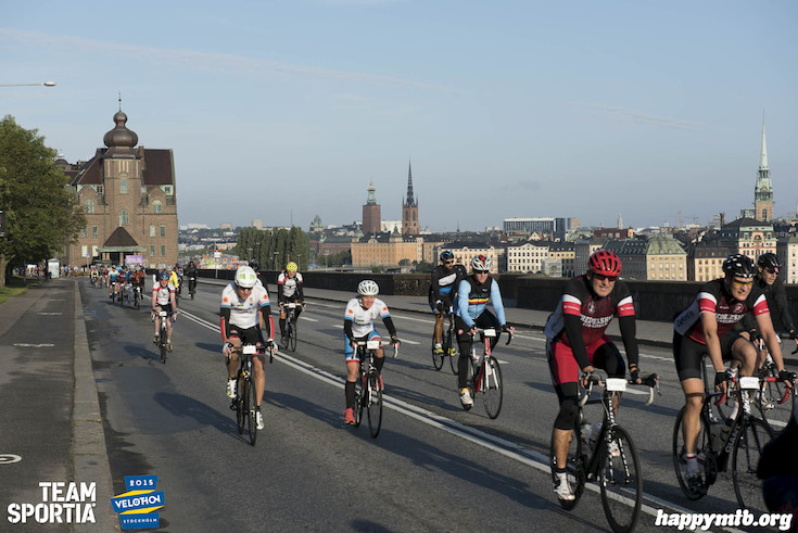 Bild från Velothon Stockholm 2015 - 165km