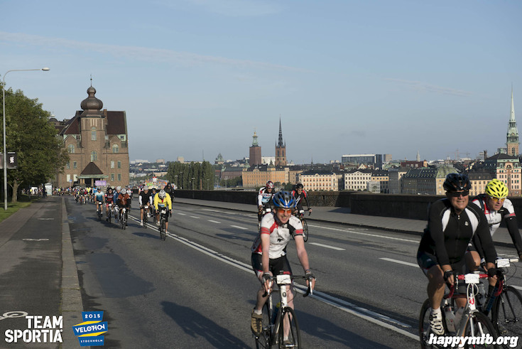 Bild från Velothon Stockholm 2015 - 165km