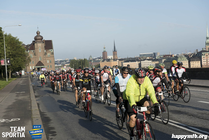 Bild från Velothon Stockholm 2015 - 165km