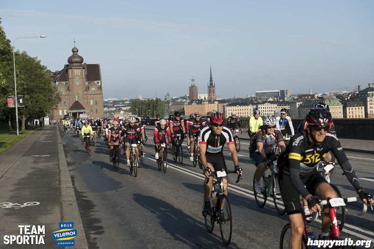 Bild från Velothon Stockholm 2015 - 165km