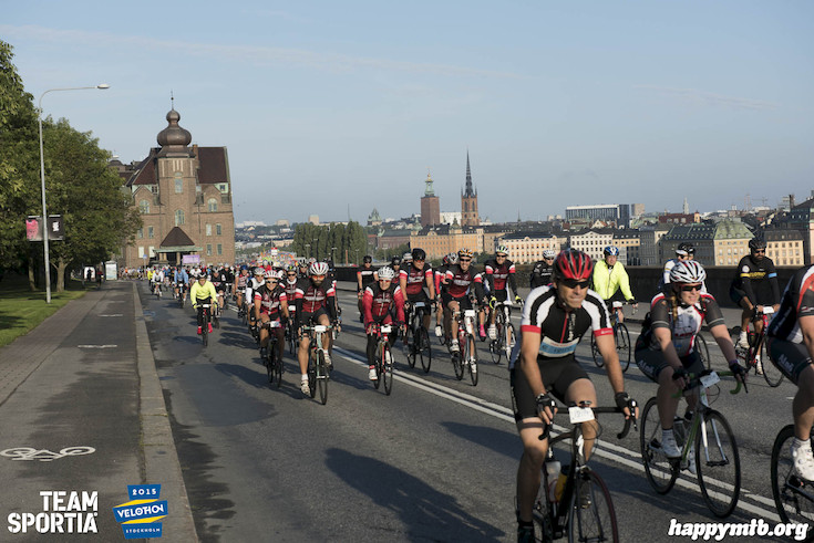 Bild från Velothon Stockholm 2015 - 165km