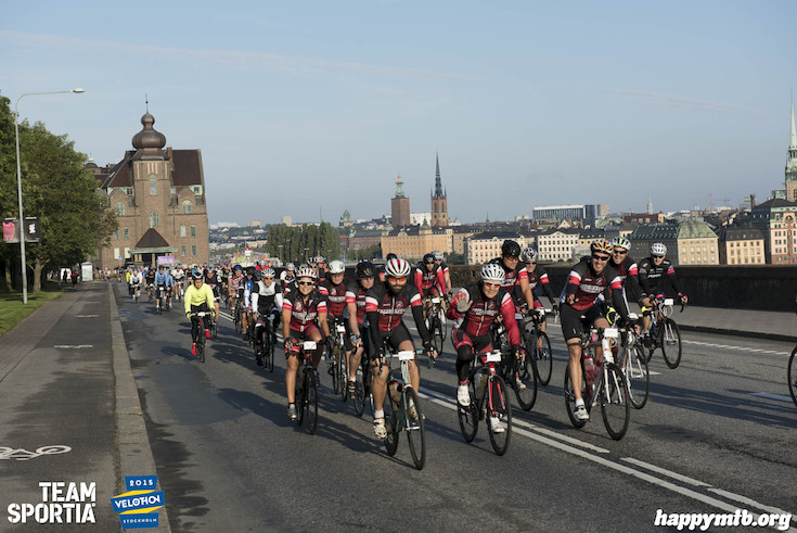 Bild från Velothon Stockholm 2015 - 165km