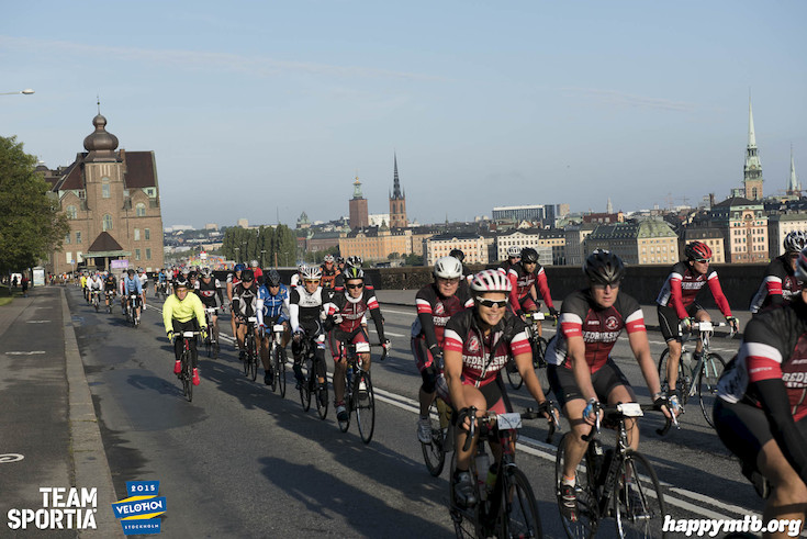 Bild från Velothon Stockholm 2015 - 165km