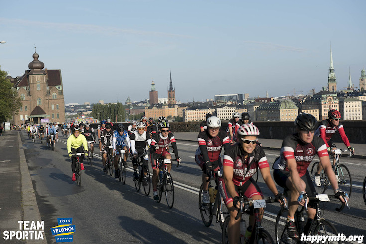Bild från Velothon Stockholm 2015 - 165km