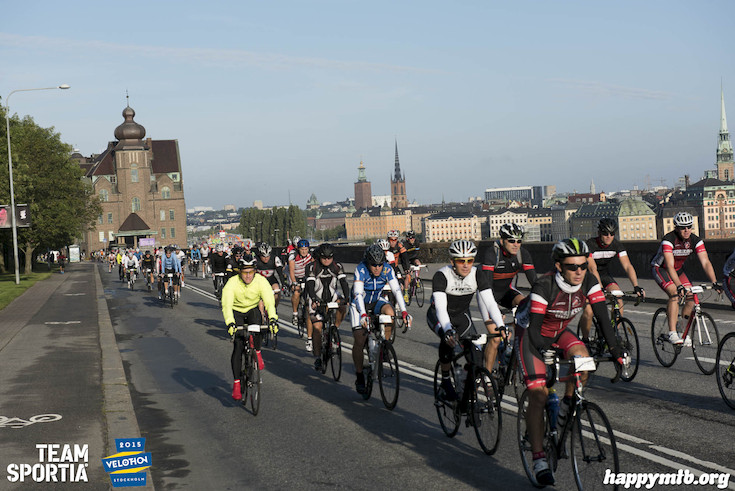 Bild från Velothon Stockholm 2015 - 165km