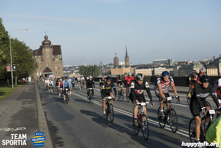 Bild från Velothon Stockholm 2015 - 165km