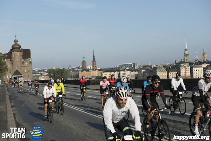 Bild från Velothon Stockholm 2015 - 165km