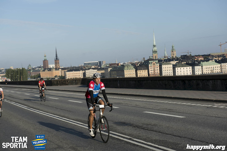 Bild från Velothon Stockholm 2015 - 165km
