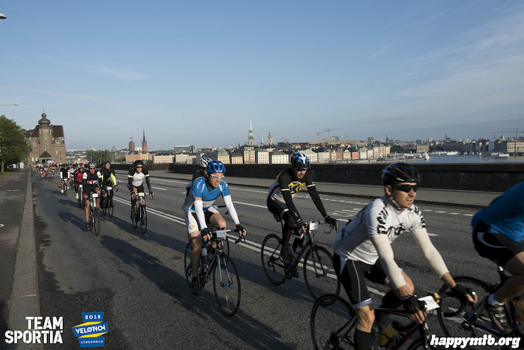 Bild från Velothon Stockholm 2015 - 165km
