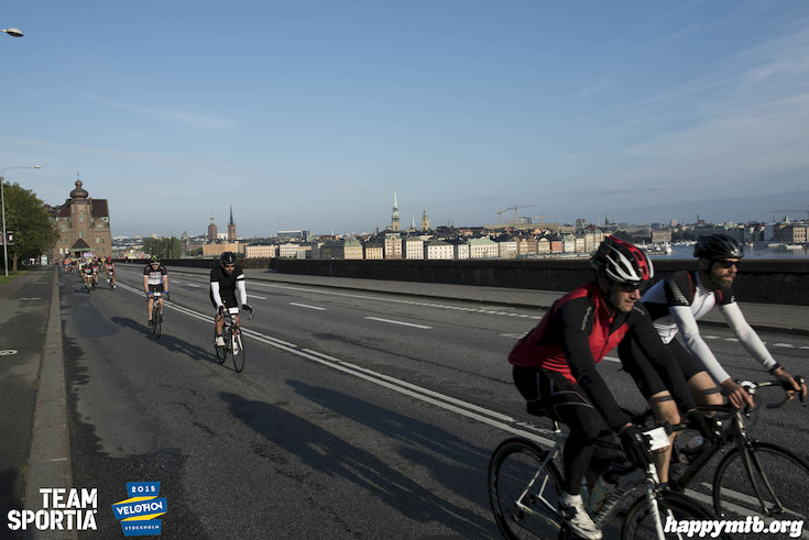 Bild från Velothon Stockholm 2015 - 165km