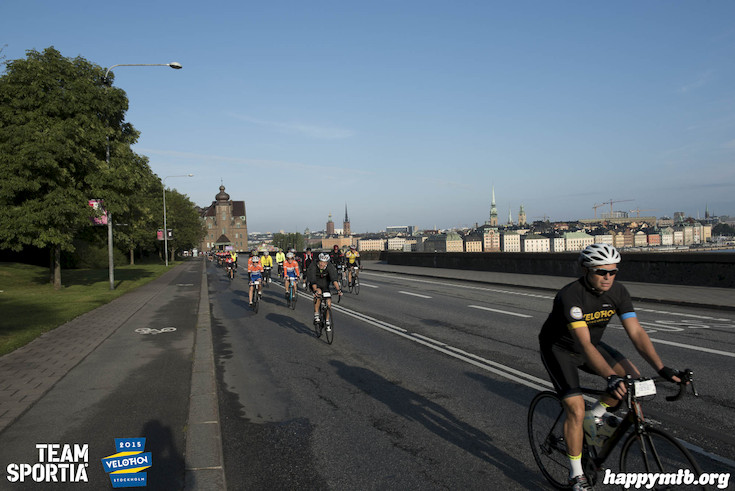 Bild från Velothon Stockholm 2015 - 165km
