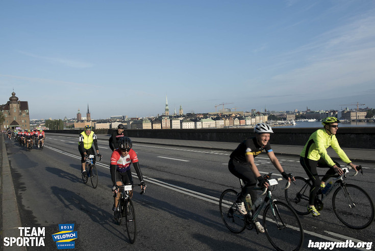 Bild från Velothon Stockholm 2015 - 165km