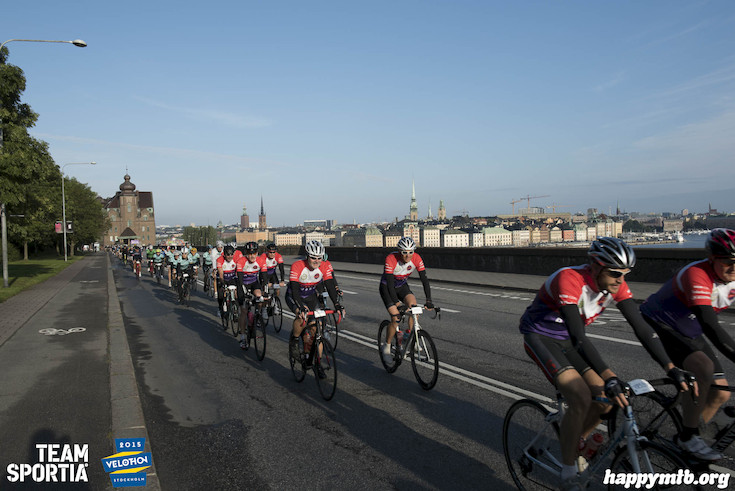 Bild från Velothon Stockholm 2015 - 165km