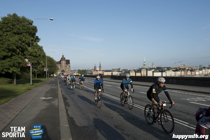 Bild från Velothon Stockholm 2015 - 165km