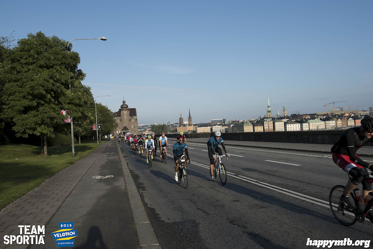 Bild från Velothon Stockholm 2015 - 165km