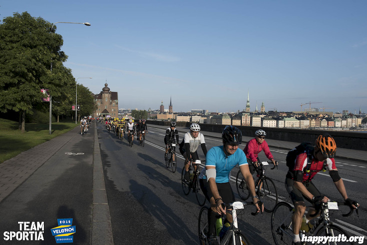 Bild från Velothon Stockholm 2015 - 165km