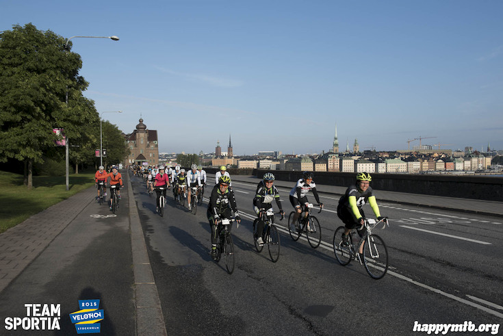 Bild från Velothon Stockholm 2015 - 165km
