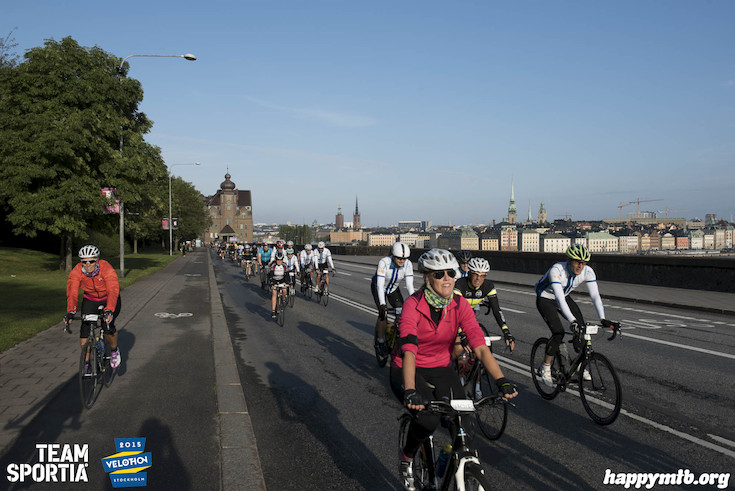Bild från Velothon Stockholm 2015 - 165km