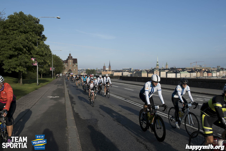 Bild från Velothon Stockholm 2015 - 165km