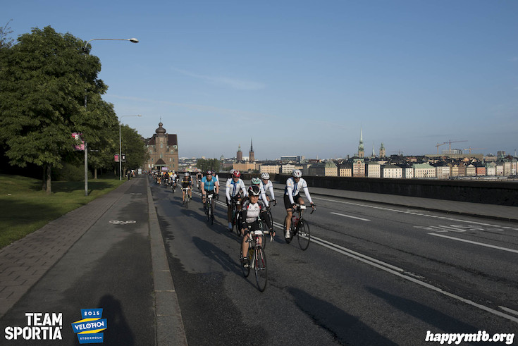Bild från Velothon Stockholm 2015 - 165km