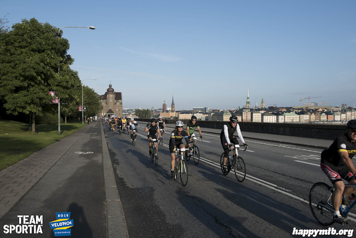 Bild från Velothon Stockholm 2015 - 165km