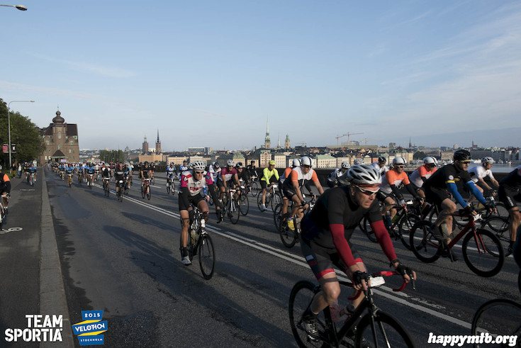 Bild från Velothon Stockholm 2015 - 165km