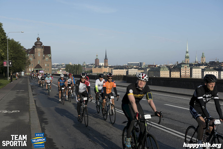 Bild från Velothon Stockholm 2015 - 165km