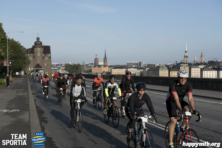 Bild från Velothon Stockholm 2015 - 165km