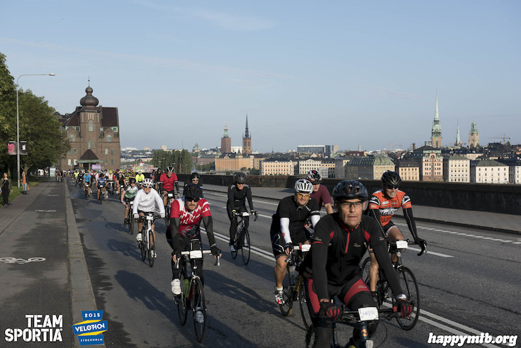 Bild från Velothon Stockholm 2015 - 165km