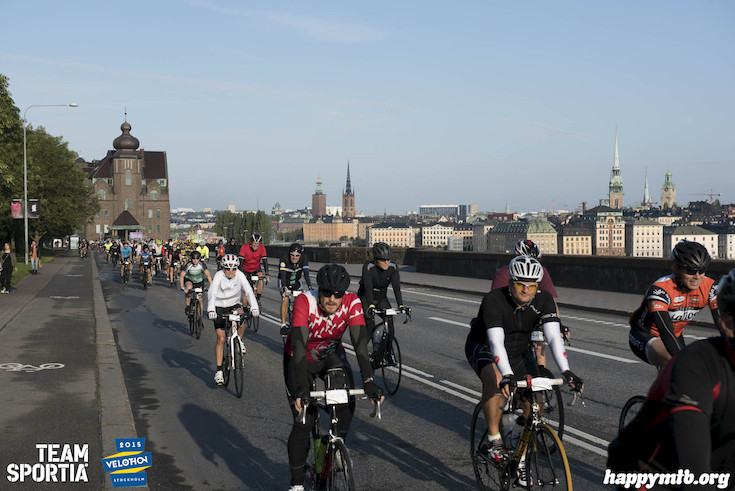 Bild från Velothon Stockholm 2015 - 165km