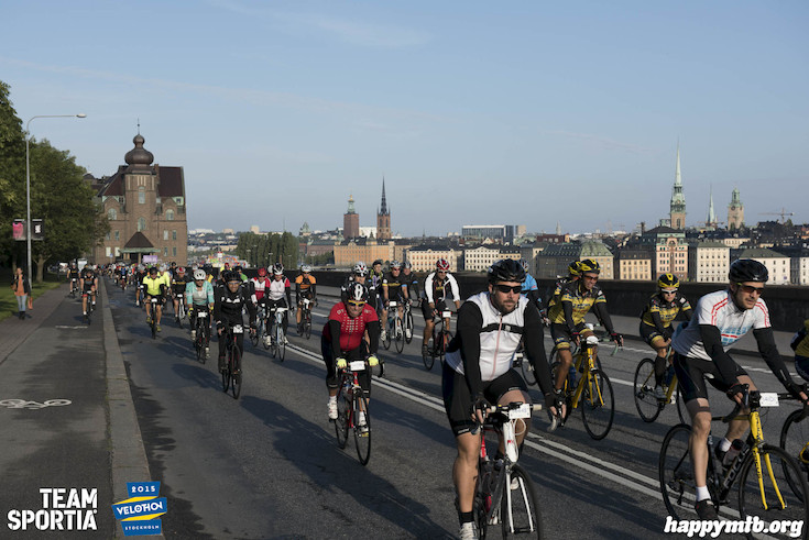 Bild från Velothon Stockholm 2015 - 165km