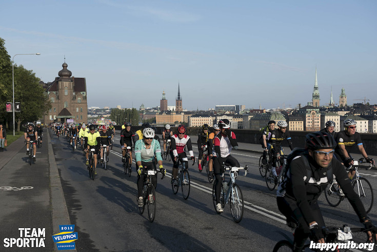 Bild från Velothon Stockholm 2015 - 165km