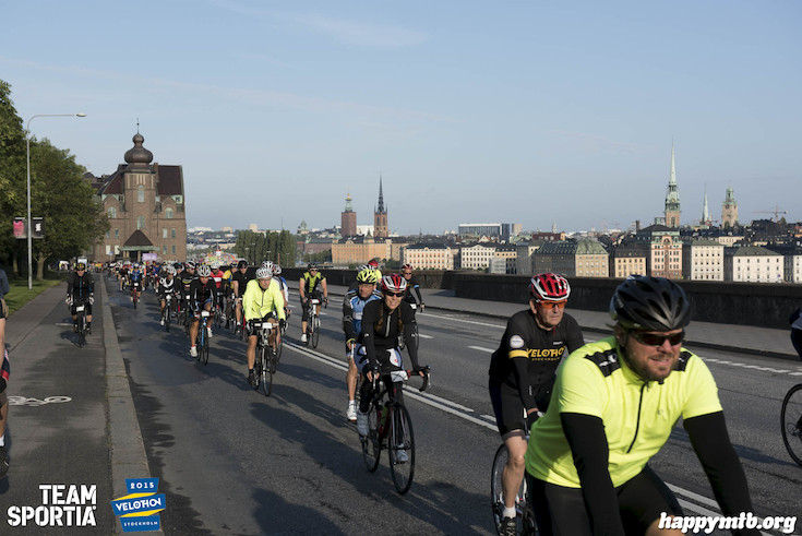 Bild från Velothon Stockholm 2015 - 165km