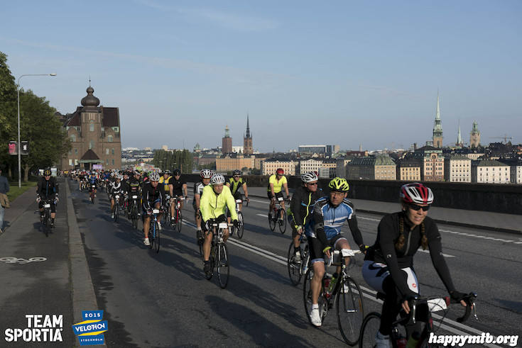 Bild från Velothon Stockholm 2015 - 165km