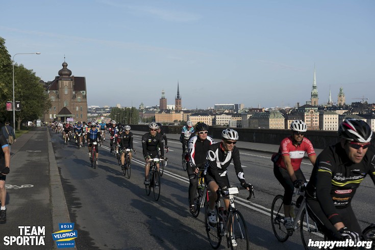 Bild från Velothon Stockholm 2015 - 165km
