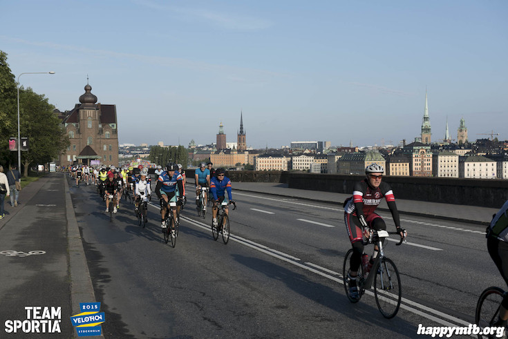 Bild från Velothon Stockholm 2015 - 165km