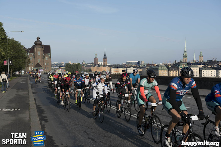 Bild från Velothon Stockholm 2015 - 165km