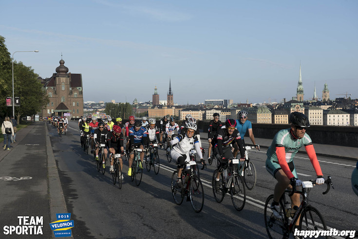 Bild från Velothon Stockholm 2015 - 165km