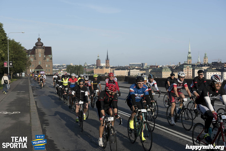 Bild från Velothon Stockholm 2015 - 165km