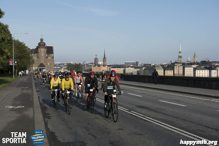 Bild från Velothon Stockholm 2015 - 165km