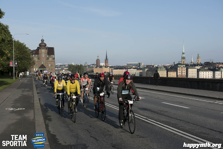 Bild från Velothon Stockholm 2015 - 165km