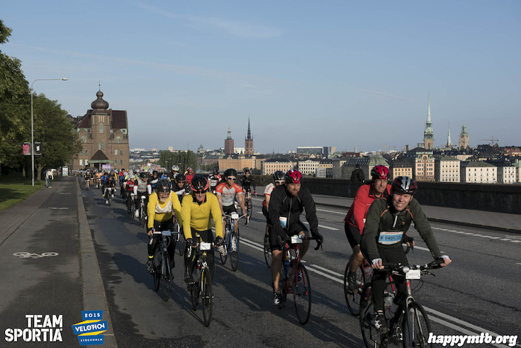 Bild från Velothon Stockholm 2015 - 165km