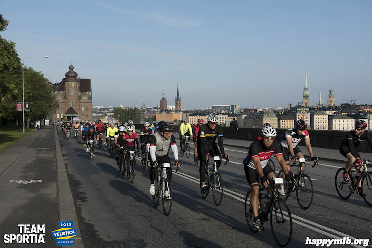 Bild från Velothon Stockholm 2015 - 165km