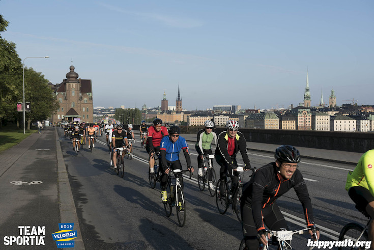 Bild från Velothon Stockholm 2015 - 165km