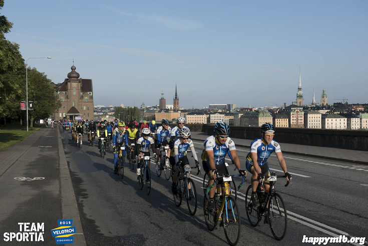 Bild från Velothon Stockholm 2015 - 165km