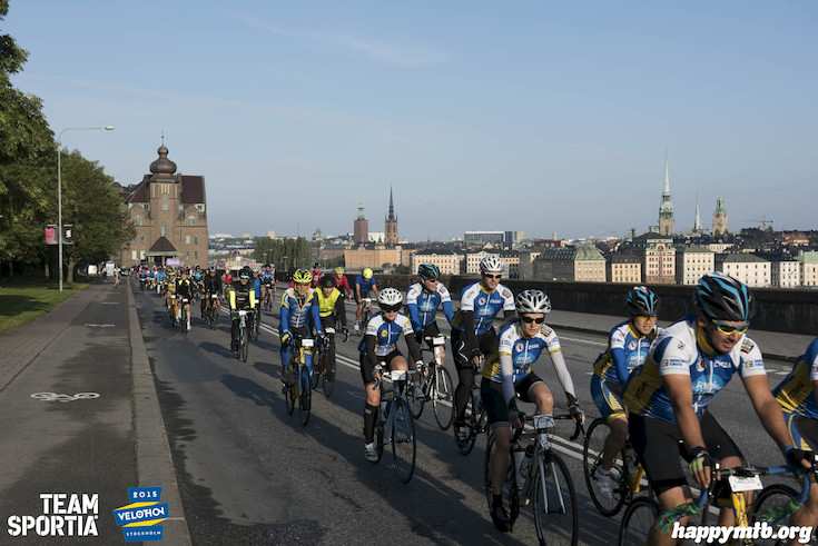 Bild från Velothon Stockholm 2015 - 165km