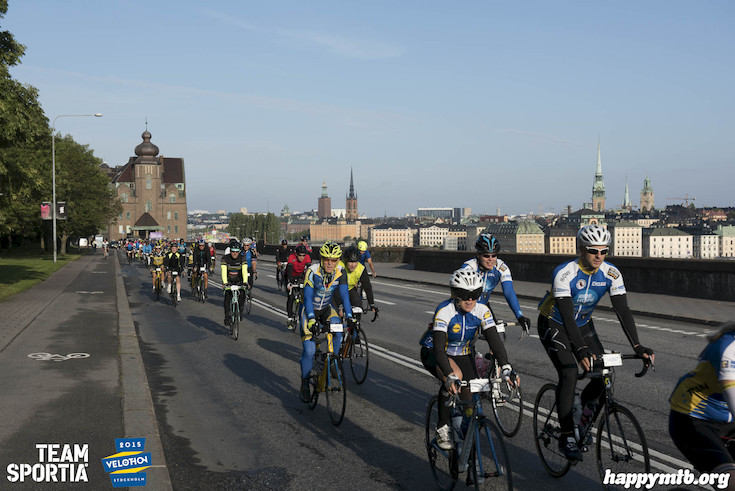 Bild från Velothon Stockholm 2015 - 165km