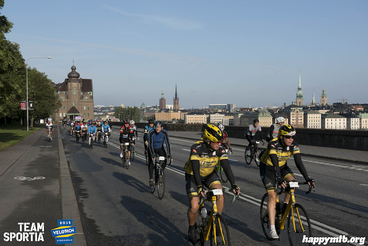 Bild från Velothon Stockholm 2015 - 165km