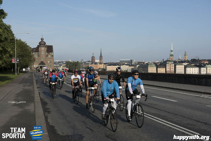 Bild från Velothon Stockholm 2015 - 165km